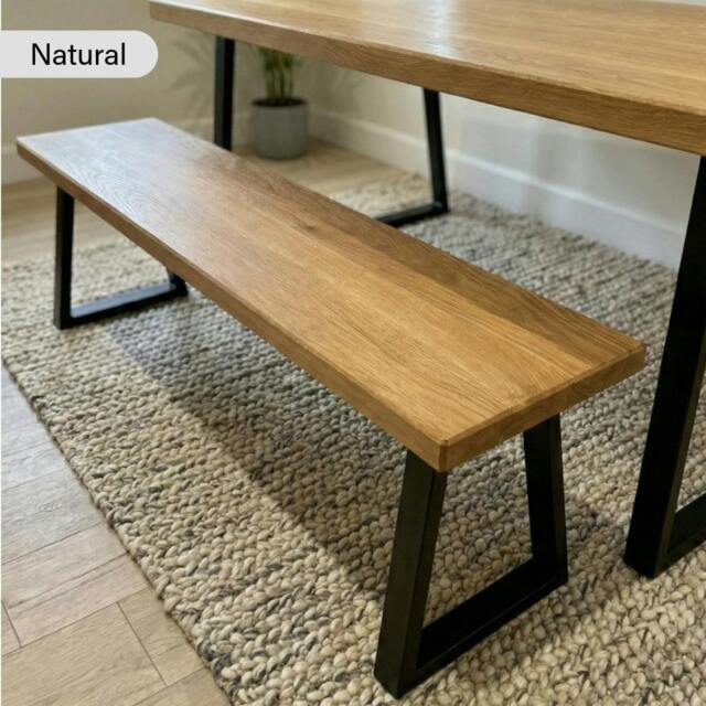 Rackhams Premium Solid Oak Bench - 90cm - image 1