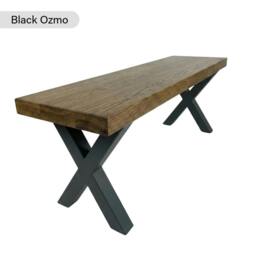 Rackhams Premium Solid Oak Bench - 90cm - thumbnail 3