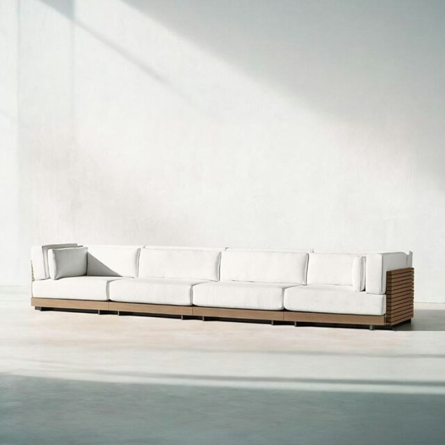 Rackhams Delisia Tranquil Outdoor Garden Sofa Set - 4 Seater Sofa - image 1