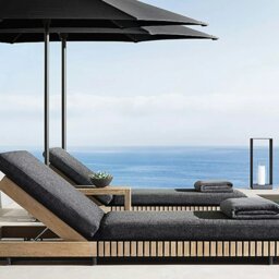 Rackhams Delisia Tranquil Outdoor Garden Sofa Set - 4 Seater Sofa - thumbnail 4