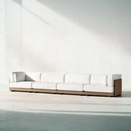 Rackhams Delisia Tranquil Outdoor Garden Sofa Set - 4 Seater Sofa - thumbnail 1