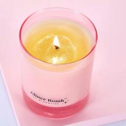 Rackhams Sparkle-nova - Glitter Bomb™ Luxury Gift Candle in Bergamot, Cedar and Rose 230g - thumbnail 5