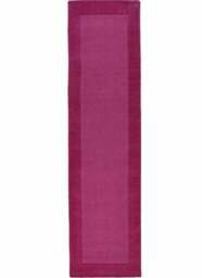 Rackhams Bordered Pink Rug – Handmade - 120X170 cm - thumbnail 5