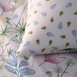 Rackhams Kew Duvet Cover Set - Pink - Double - thumbnail 3