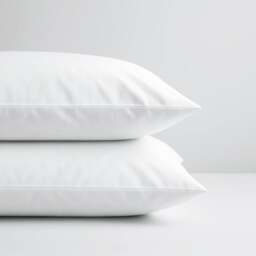 Rackhams Cool & Crisp Pillowcase Pair in White (Organic Cotton) - Super King - Original 'Housewife' - thumbnail 1