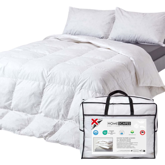 Rackhams Goose Feather and Down All Season Duvet - King - image 1