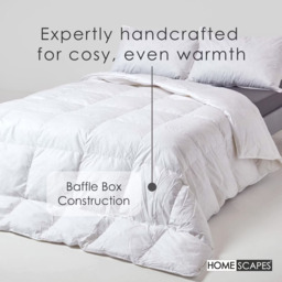 Rackhams Goose Feather and Down All Season Duvet - King - thumbnail 6
