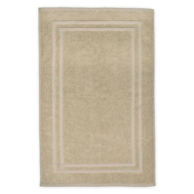 Rackhams Hotel 750gsm Pure Cotton Bath Mat - Cream - image 1