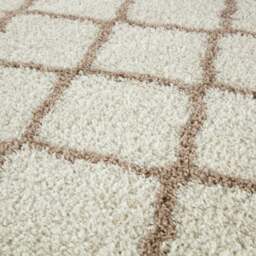 Rackhams Moroccan Ivory Shaggy Rug - 730 - 60X110 cm - thumbnail 2