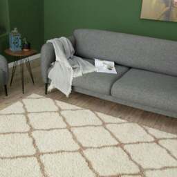 Rackhams Moroccan Ivory Shaggy Rug - 730 - 60X110 cm - thumbnail 6