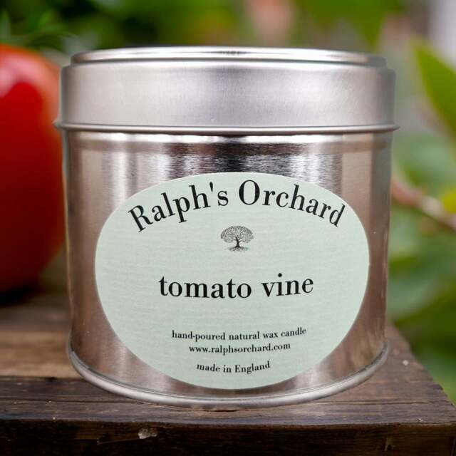Rackhams Tomato Vine Scented Candle - Silver Tin - image 1