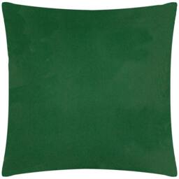 Rackhams Plain Outdoor Cushion Cover - Bottle Green - 55cm x 55cm - Bottle Green - 100% Polyester - thumbnail 1
