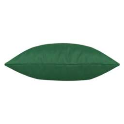 Rackhams Plain Outdoor Cushion Cover - Bottle Green - 55cm x 55cm - Bottle Green - 100% Polyester - thumbnail 3