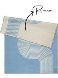 Rackhams Urban Outdoor Rug Blue & Beige - 1010 - 150X220 cm - thumbnail 3