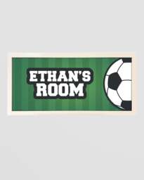 Rackhams Personalised Football Wall Art Print - Framed Gift for Sports Fans - thumbnail 2