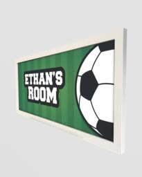 Rackhams Personalised Football Wall Art Print - Framed Gift for Sports Fans - thumbnail 3