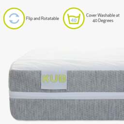 Rackhams Cool Ecoflow Baby Mattress 140x70x10cm - 120x60cm - thumbnail 3