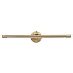 Rackhams Antique Brass Wireless Rechargeable LED Touch Dimmable Picture Light - thumbnail 2