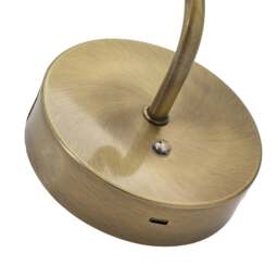 Rackhams Antique Brass Wireless Rechargeable LED Touch Dimmable Picture Light - thumbnail 4