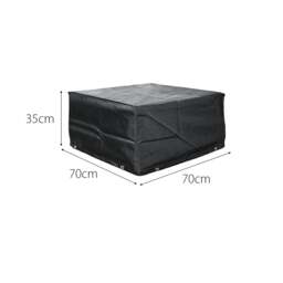Rackhams Cozy Bay EZBreathe Malta 10 Seat Furniture Set Cover in Black - thumbnail 5