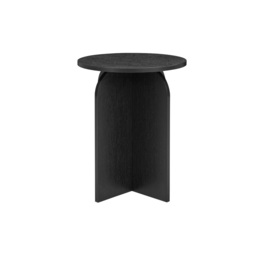 Rackhams Arco Round Side Table - Black - Pack of 2 - Black - thumbnail 2