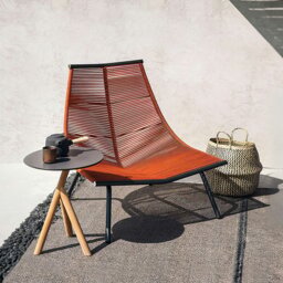 Rackhams Iqbal Outdoor Lounge Chair With Footstool - thumbnail 3
