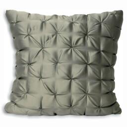 Rackhams Limoges Cushion Cover - Grey - 55x55cm - Grey - 100% Polyester