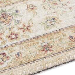 Rackhams Nain Oriental-Optic Golden Yellow Rug – Vintage Medallion - 120X170 cm - thumbnail 3