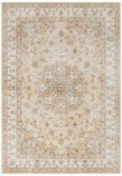 Rackhams Nain Oriental-Optic Golden Yellow Rug – Vintage Medallion - 120X170 cm - thumbnail 2
