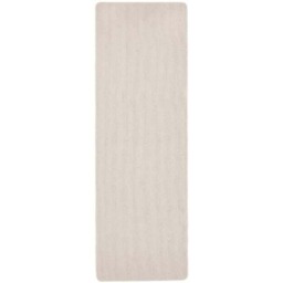 Rackhams Washable Plain Cream Mat and Runner - 67X200 cm - thumbnail 1