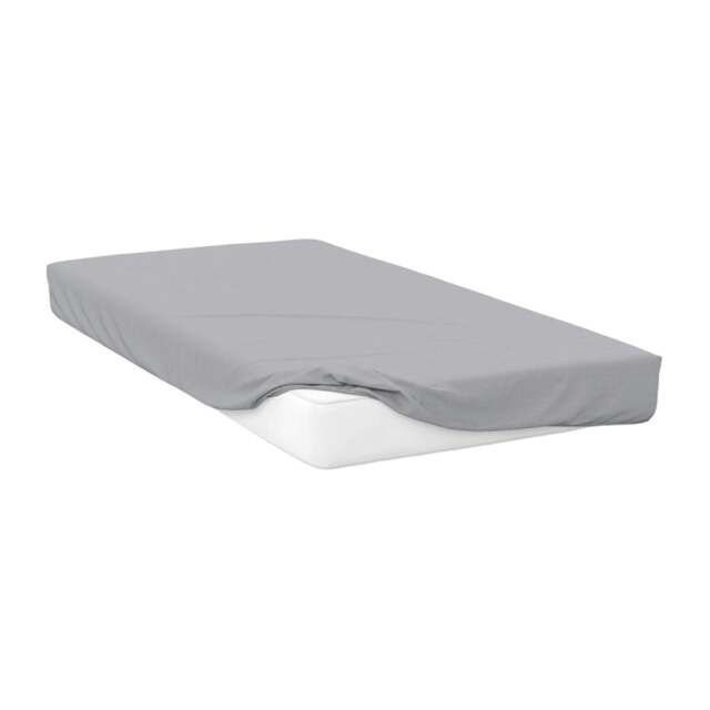 Rackhams 200 Thread Count Egyptian Cotton Deep Fitted Sheet - Platinum - Platinum - Superking - 100% Egyptian Cotton - image 1