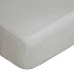 Rackhams 200 Thread Count Egyptian Cotton Deep Fitted Sheet - Platinum - Platinum - Superking - 100% Egyptian Cotton - thumbnail 3