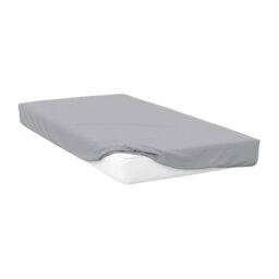 Rackhams 200 Thread Count Egyptian Cotton Deep Fitted Sheet - Platinum - Platinum - Superking - 100% Egyptian Cotton - thumbnail 2