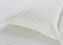 Rackhams Richmond White Bedspread Set 254x254cm - thumbnail 5