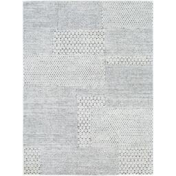 Rackhams Galey Alix Architect-Modern Ivory Black Graphic High Pile Rug - 80 x 220 cm - thumbnail 3