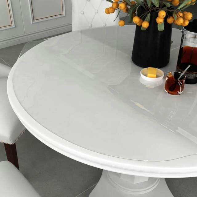 Rackhams Table Protector Transparent �_�”�_ 60 cm 2 mm PVC