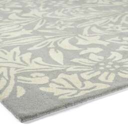 Rackhams Heritage Lavender Floral Wool Rug - 120X170 cm - thumbnail 2