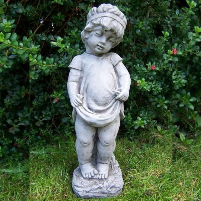 Rackhams Shy Little Girl Garden Ornament - image 1