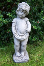 Rackhams Shy Little Girl Garden Ornament - thumbnail 6