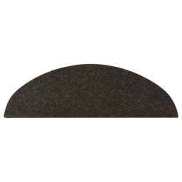 Rackhams Stair Mats Self-adhesive 10 pcs Black 56x17x3 cm - thumbnail 5