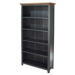 Rackhams Dunkeld Tall 5-Shelf Bookcase