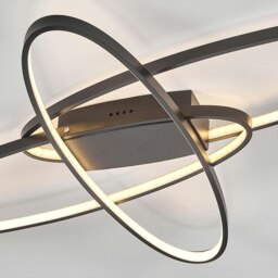 Rackhams 90cm W LED Ceiling Light Living Room Lamp - 3 Light Colour - thumbnail 3