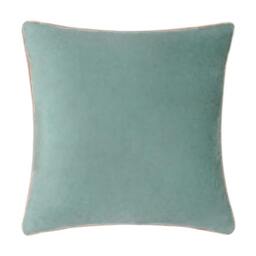 Rackhams Meridian Velvet Cushion Cover - Mineral/Blush - 45cm x 45cm - Mineral/Blush - 100% Polyester