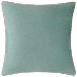 Rackhams Meridian Velvet Cushion Cover - Mineral/Blush - 45cm x 45cm - Mineral/Blush - 100% Polyester - thumbnail 2