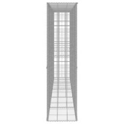 Rackhams Gabion Wall with Cover Galvanised Steel 300x50x200 cm - thumbnail 4
