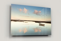 Rackhams Boat and Clouds - Framed Print 30 x 20 inch - thumbnail 2