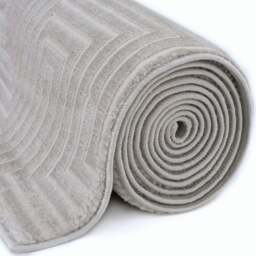Rackhams Carmel Grey-Cream Geometric Rug - 6050 - 120X170 cm - thumbnail 4