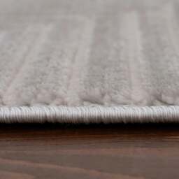 Rackhams Carmel Grey-Cream Geometric Rug - 6050 - 120X170 cm - thumbnail 5