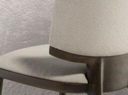 Rackhams Light Grey Fabric Chair 4165 - thumbnail 5