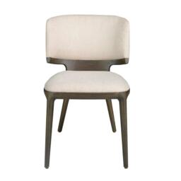 Rackhams Light Grey Fabric Chair 4165 - thumbnail 2